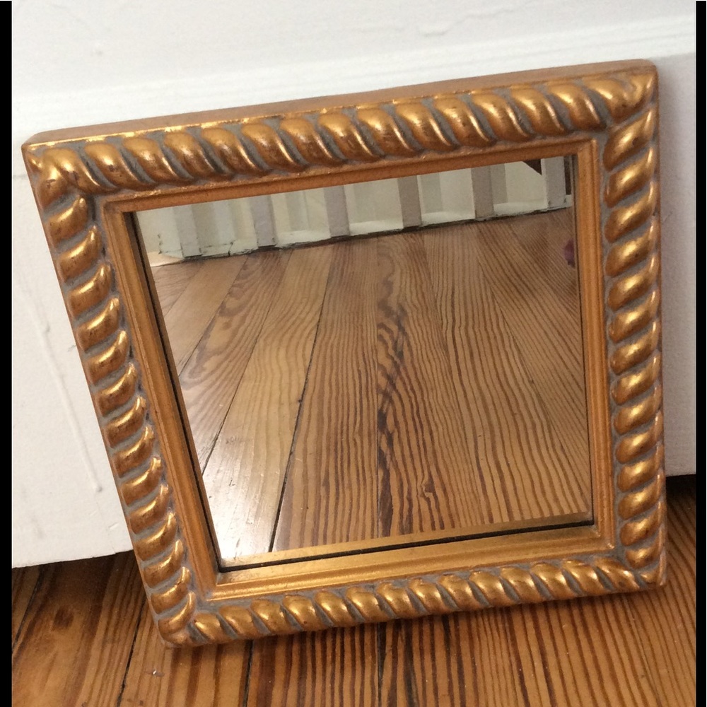 Gold Colored Mirror